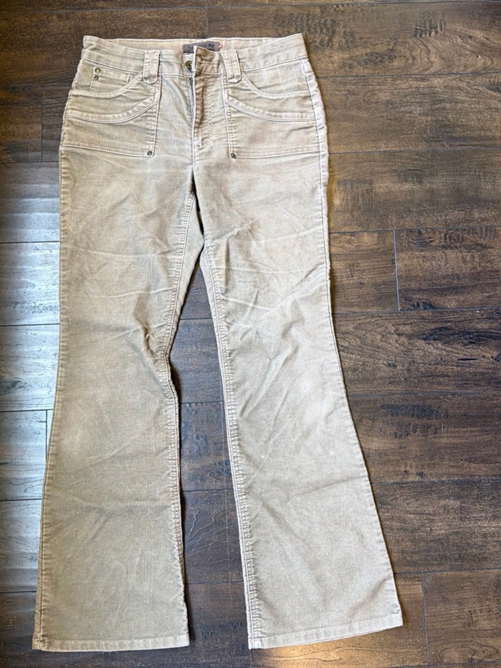 jeanstar Tan Boot Cut Corduroy Pants